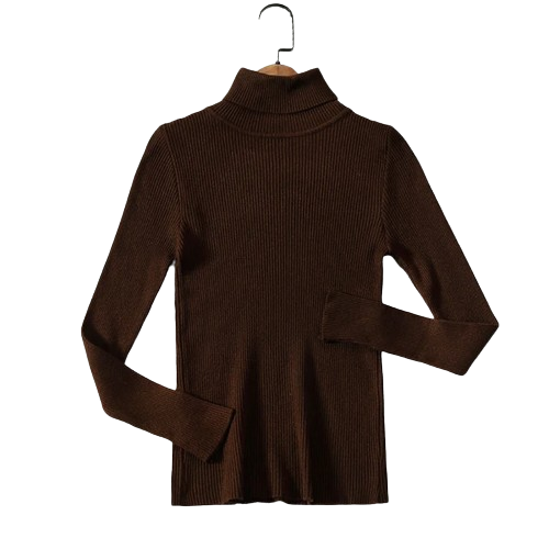 Variant image for Sweter Damski Stylowy z Miękkiego Materiału z Unikalnym Wzorem-17