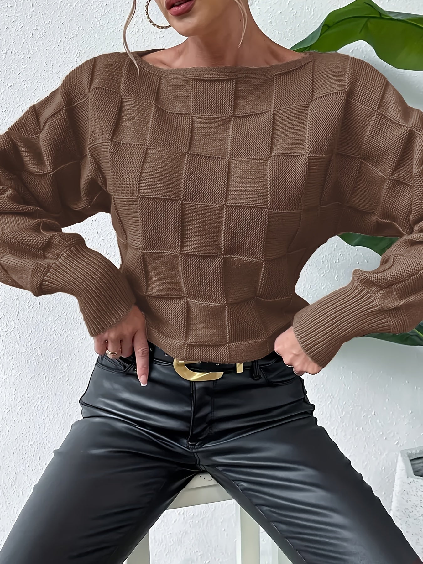 brązowy