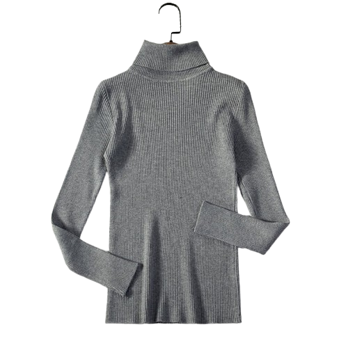 Variant image for Sweter Damski Stylowy z Miękkiego Materiału z Unikalnym Wzorem-5