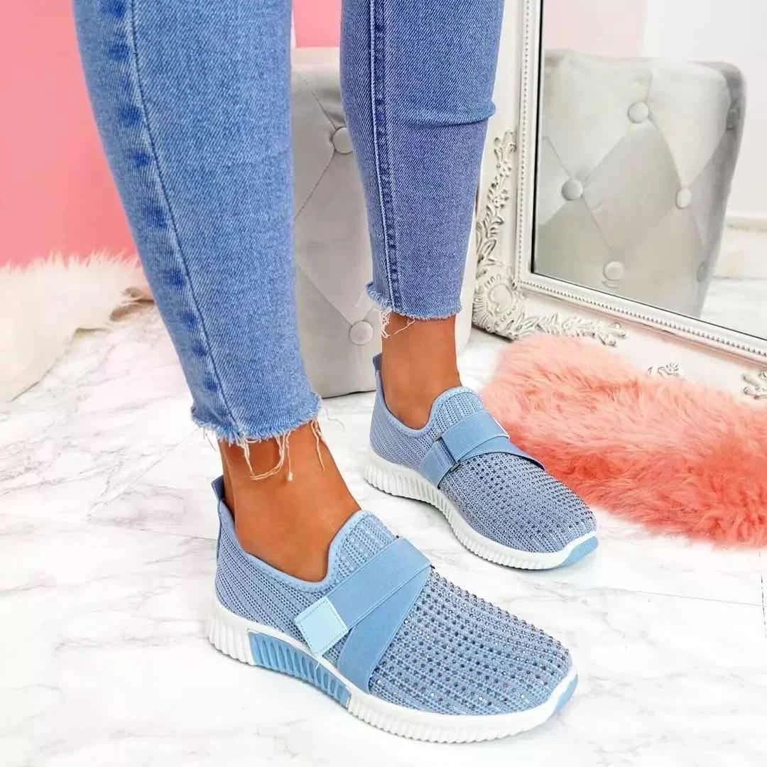 Damskie Buty z Regulowanym Zapięciem