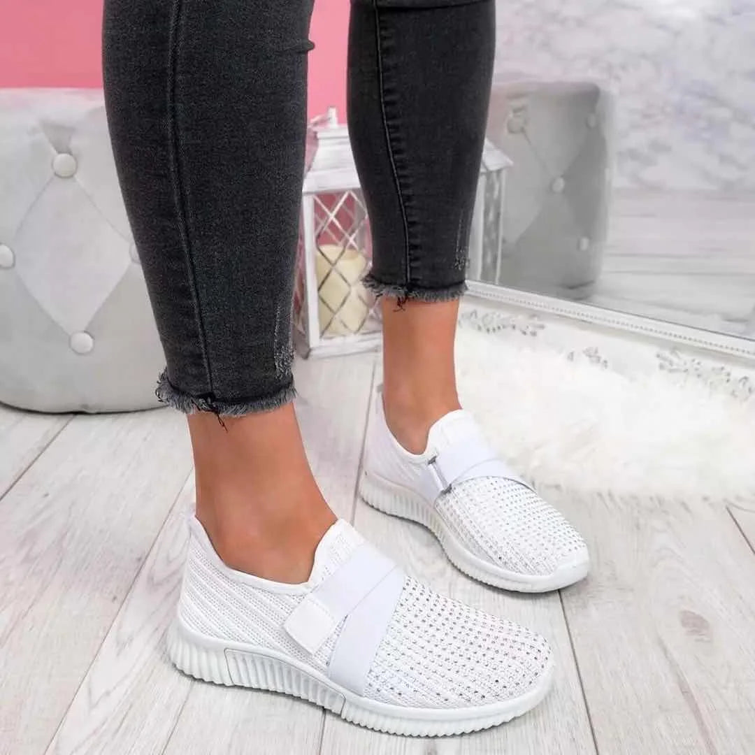 Damskie Buty z Regulowanym Zapięciem