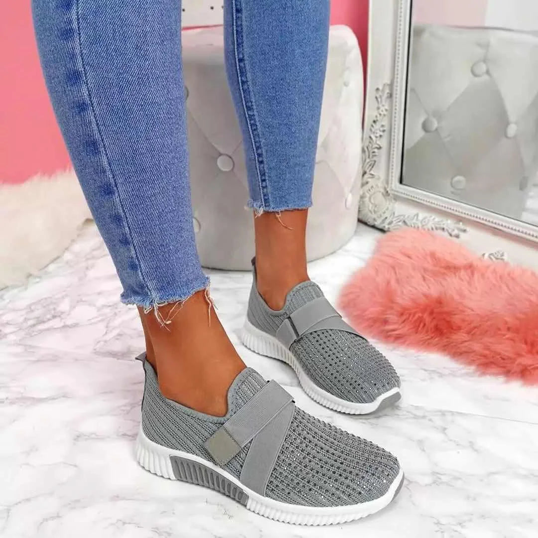 Damskie Buty z Regulowanym Zapięciem