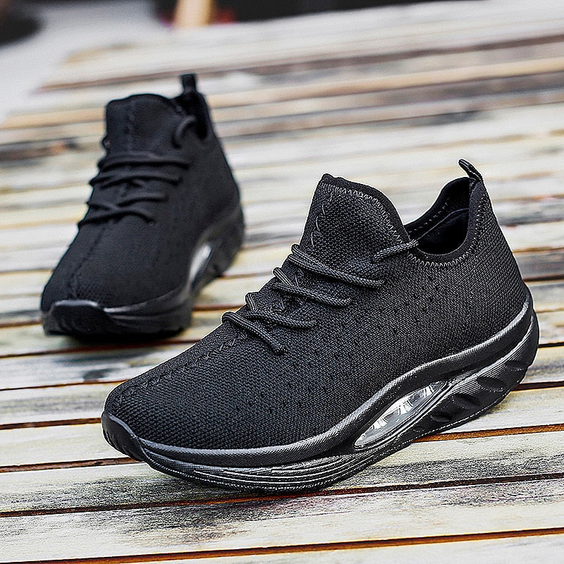 Variant image for Unisex Komfortowe Tekstylne Sneakers z Powietrzną Podeszwą-17