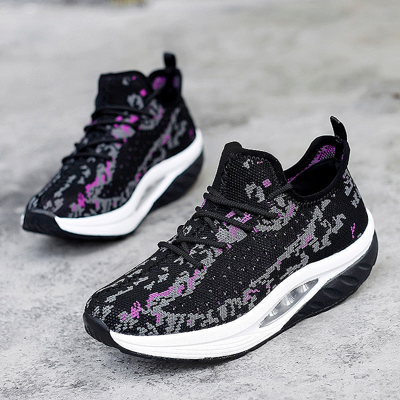 Variant image for Unisex Komfortowe Tekstylne Sneakers z Powietrzną Podeszwą-25