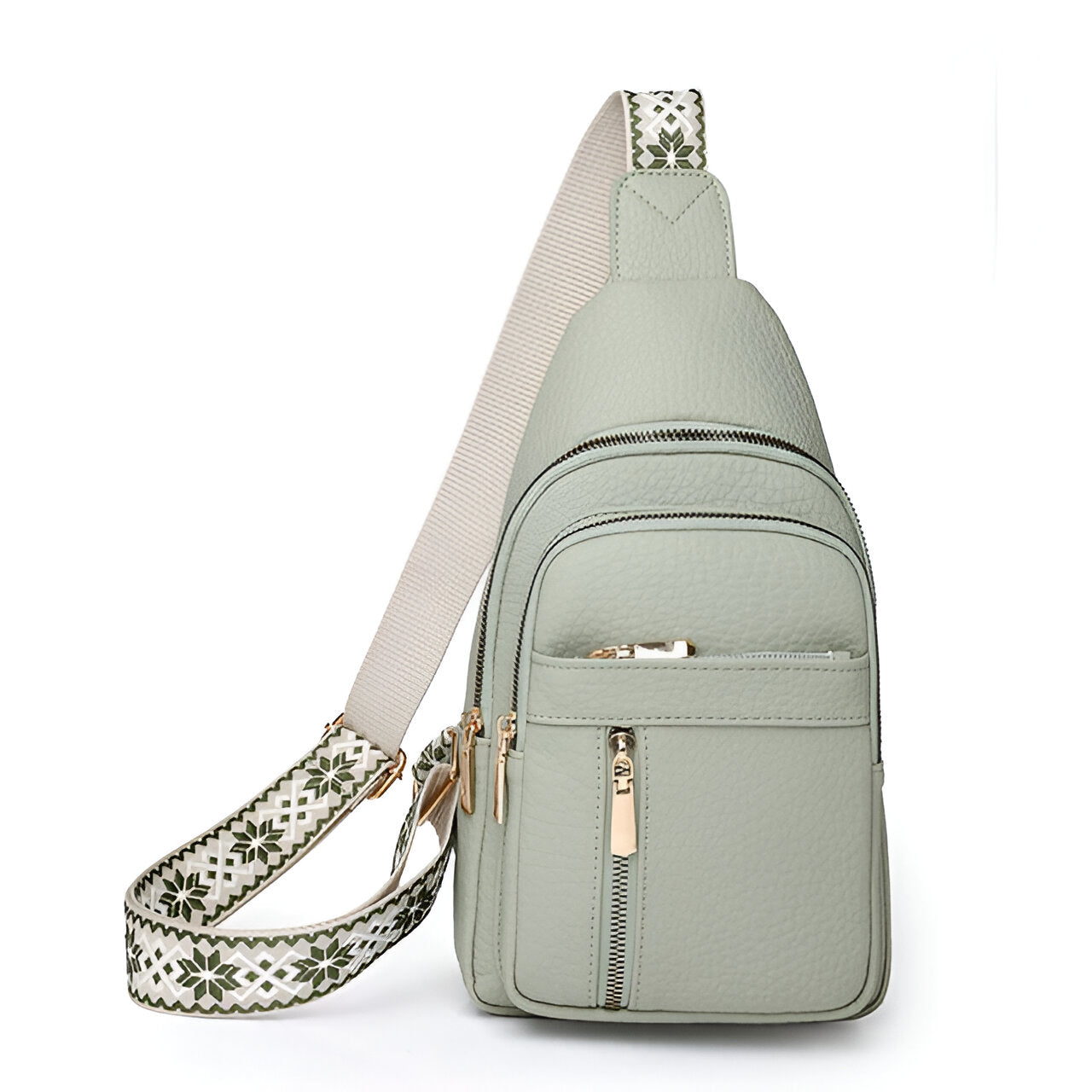 Męska Torba na Ramię Crossbody z Regulowanym Paskiem