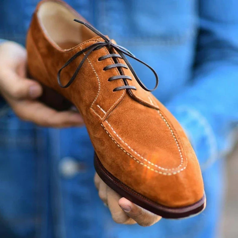 Męskie Klasyczne Buty Oxford z Antypoślizgową Podeszwą 3