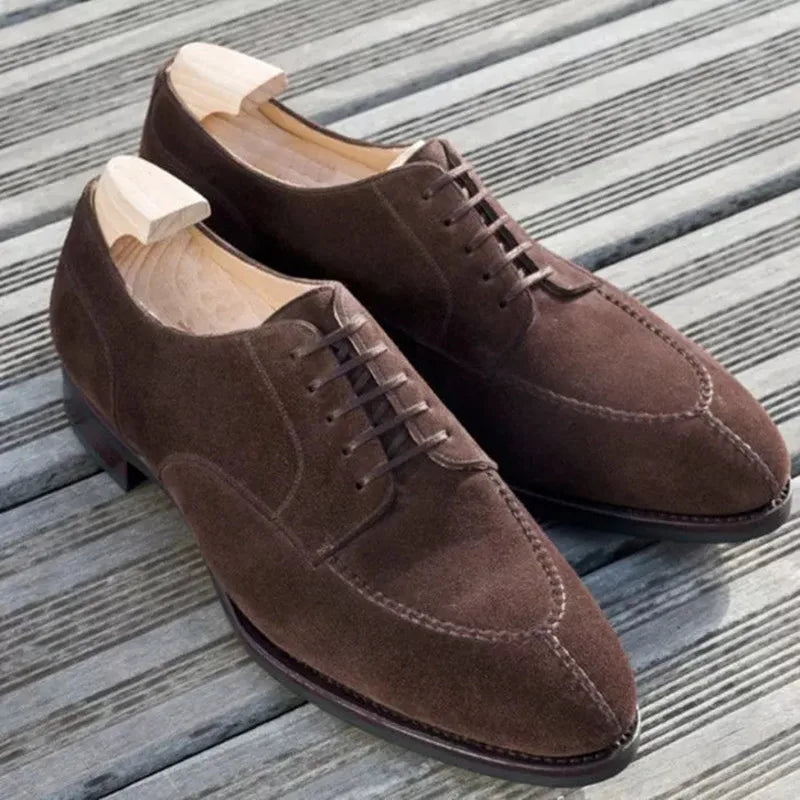 Męskie Klasyczne Buty Oxford z Antypoślizgową Podeszwą 5