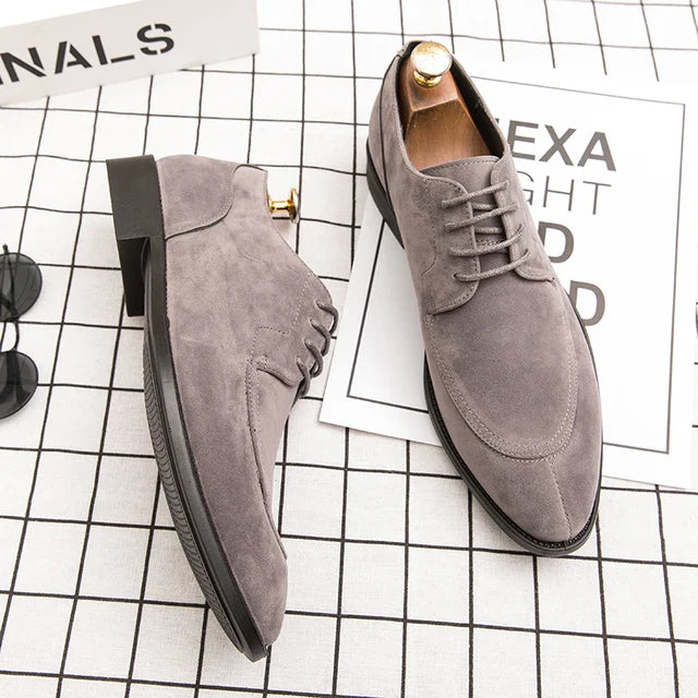 Męskie Klasyczne Buty Oxford z Antypoślizgową Podeszwą 7