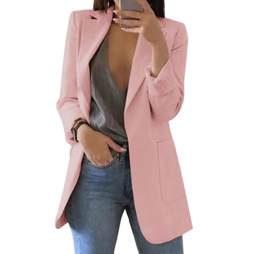 Variant image for Damski Elegancki Wysokiej Jakości Blazer Slim Fit z Długimi Rękawami-10