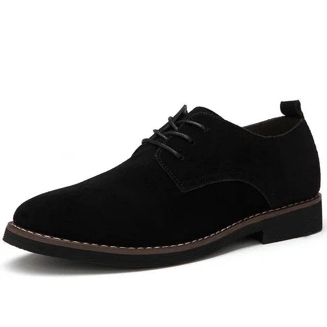Casual Buty Oxford z Zamszu z Sznurowaniem Męski | Idealne na codzienne dni