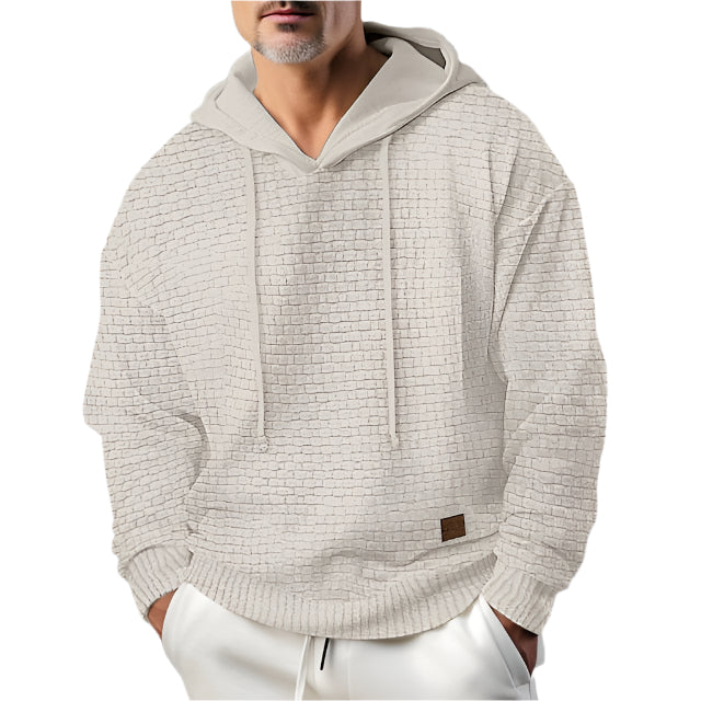 Casualny Sweter z Kapturem Męski | Idealny na Jesień/Zimę