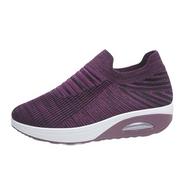Damskie Wygodne Oddychające Sneakersy Slip-On z Miękką Wkładką
