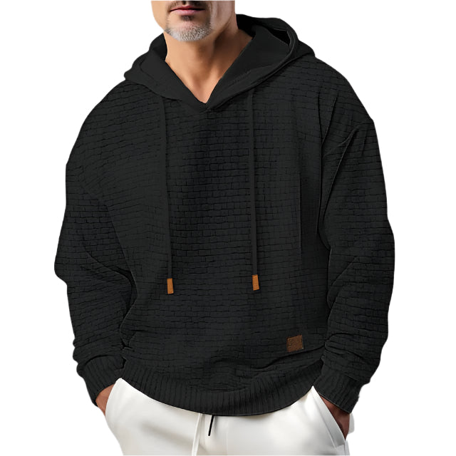 Casualny Sweter z Kapturem Męski | Idealny na Jesień/Zimę