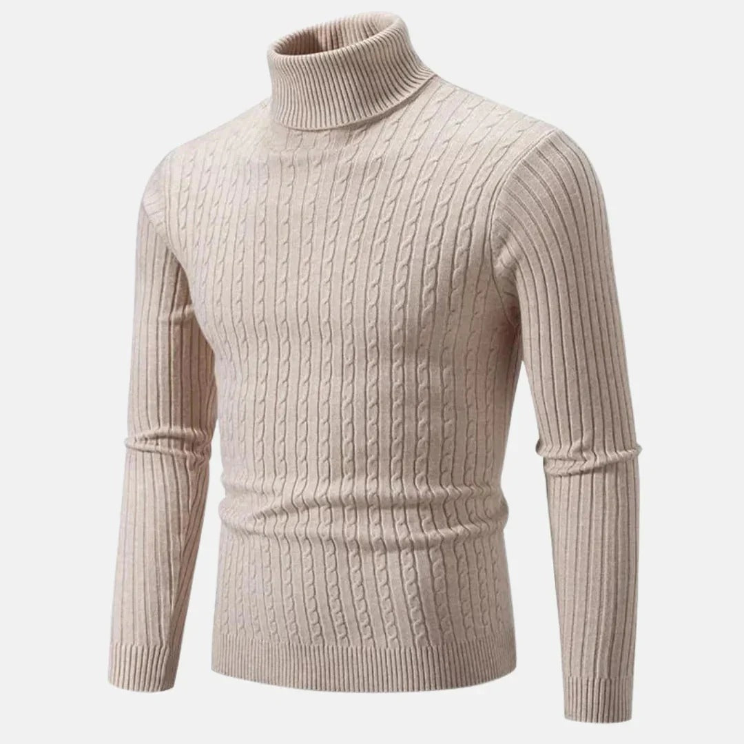 Wyrafinowany Sweter Golf Męski | Idealny na Jesień/Zimę