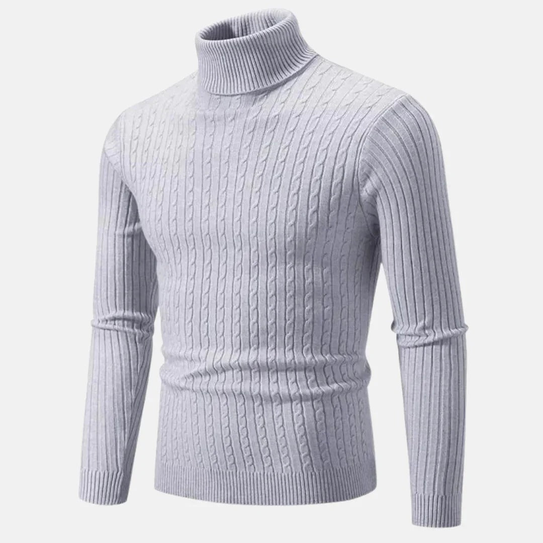 Wyrafinowany Sweter Golf Męski | Idealny na Jesień/Zimę