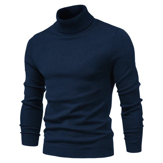 Ciepły i Elegancki Sweter z Golfem Męski | Idealny na Jesień/Zimę