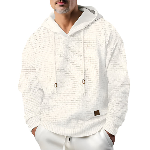 Casualny Sweter z Kapturem Męski | Idealny na Jesień/Zimę