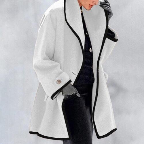 Kurtka Zimowa Damska z Wysokiej Jakości Materiału z Eleganckim Krojem