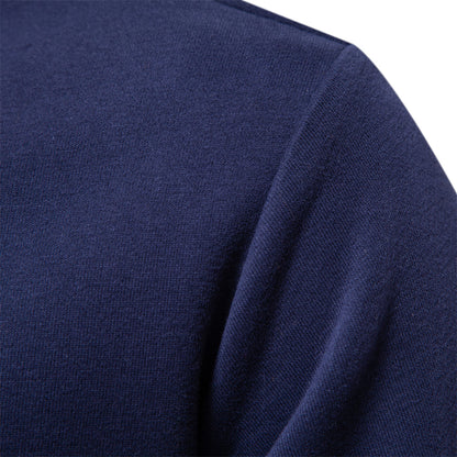 Casualny Sweter Polo z Zapięciem na Guziki Męski | Idealny na Jesień/Zimę