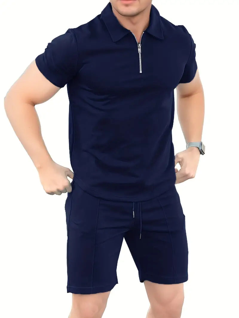 Variant image for Męski Klasyczny Bawełniany Poloshirt z Luźnym Dopasowaniem-9