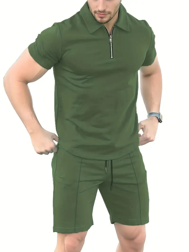 Variant image for Męski Klasyczny Bawełniany Poloshirt z Luźnym Dopasowaniem-57
