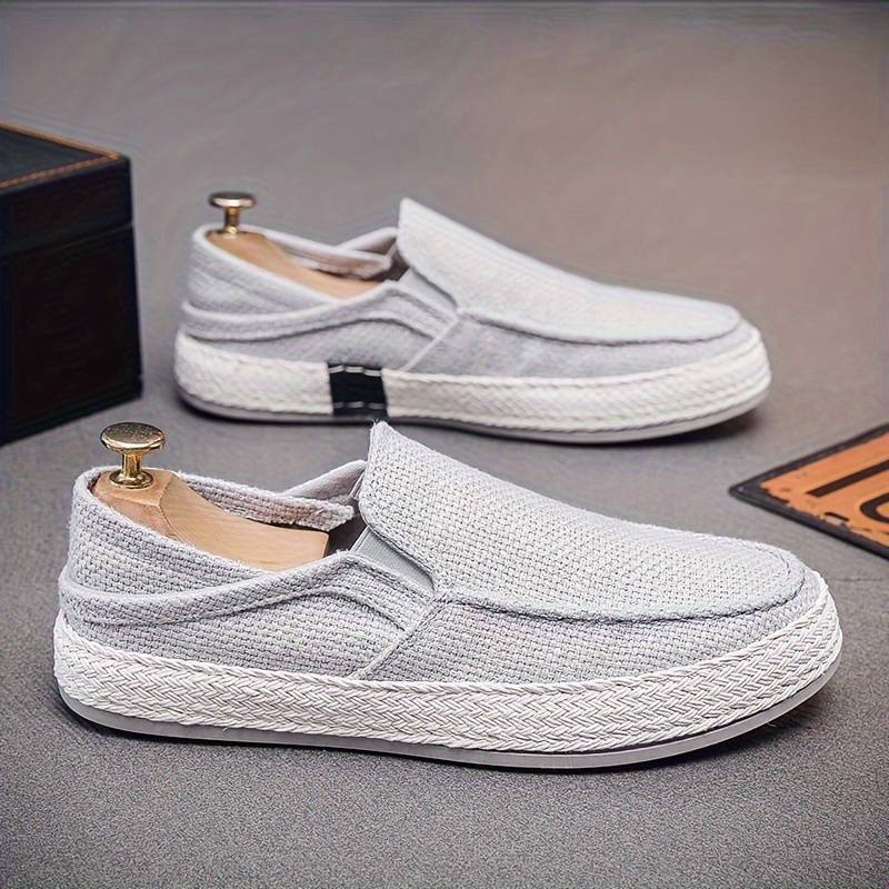 Męskie Stylowe Skórzane Loafersy z Antypoślizgową Podeszwą