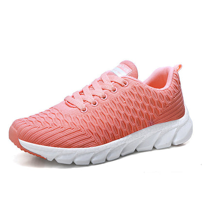 Variant image for Damskie Wygodne Oddychające Sneakersy z Gumową Podeszwą z Elastyczną Konstrukcją-15