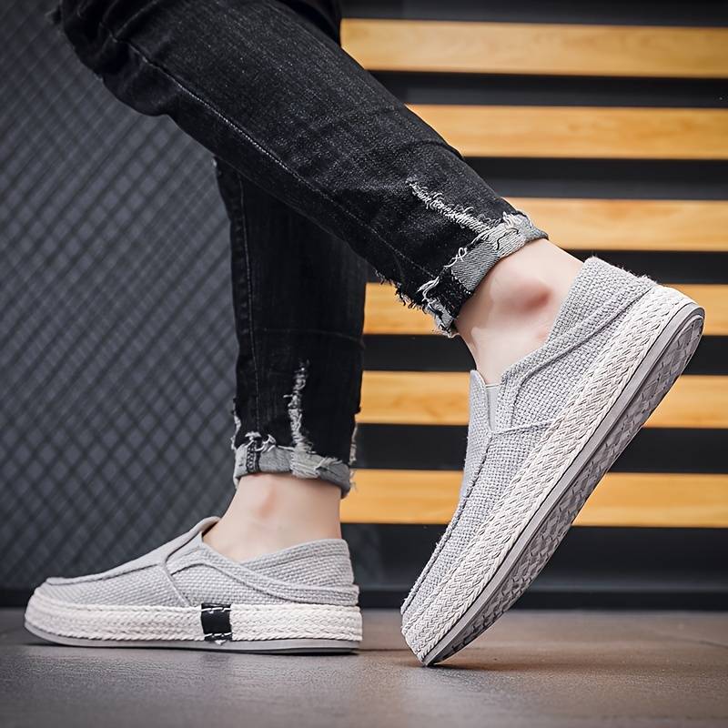 Męskie Stylowe Skórzane Loafersy z Antypoślizgową Podeszwą