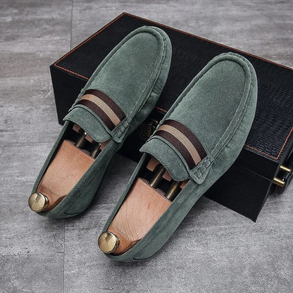 Variant image for Męskie Stylowe Zamszowe Loafersy z Wygodną Wkładką-8