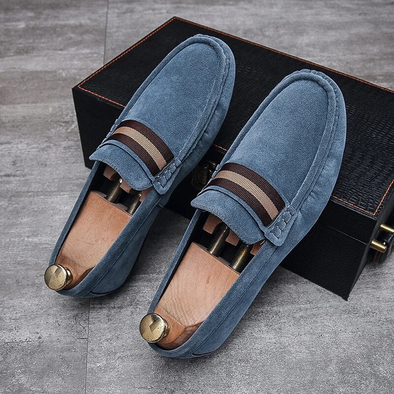 Variant image for Męskie Stylowe Zamszowe Loafersy z Wygodną Wkładką-15