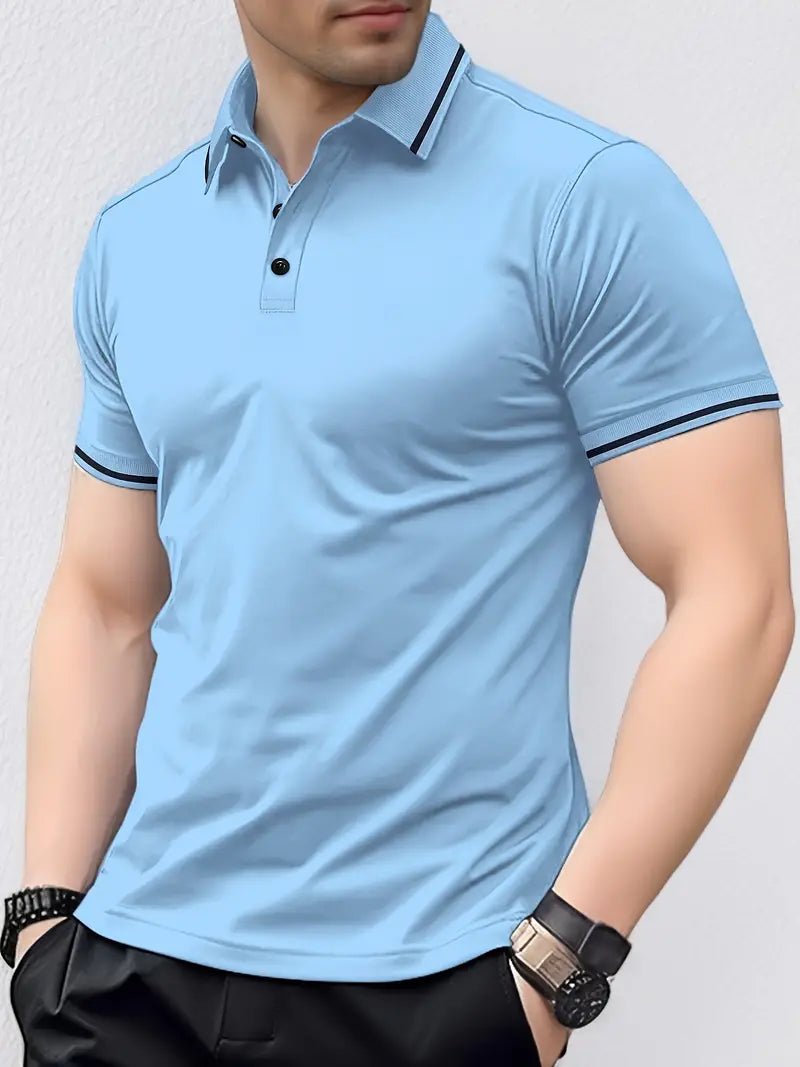 Variant image for Męska Oddychająca Koszulka Golfowa z Normalnym Fitem-29