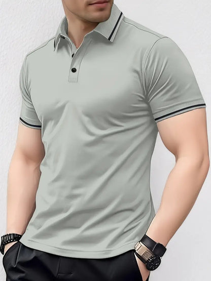 Variant image for Męska Oddychająca Koszulka Golfowa z Normalnym Fitem-15