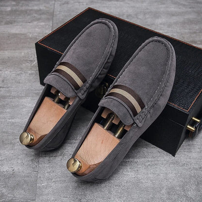 Variant image for Męskie Stylowe Zamszowe Loafersy z Wygodną Wkładką-22