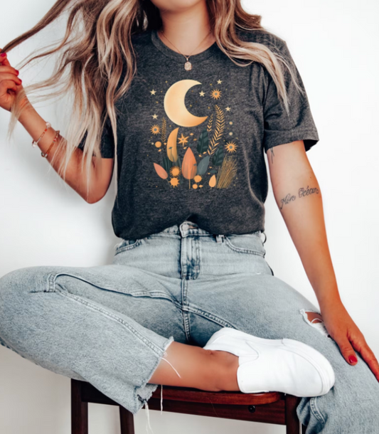 Damski Stylowy T-Shirt z Unikalnym Wzorem z Bawełny