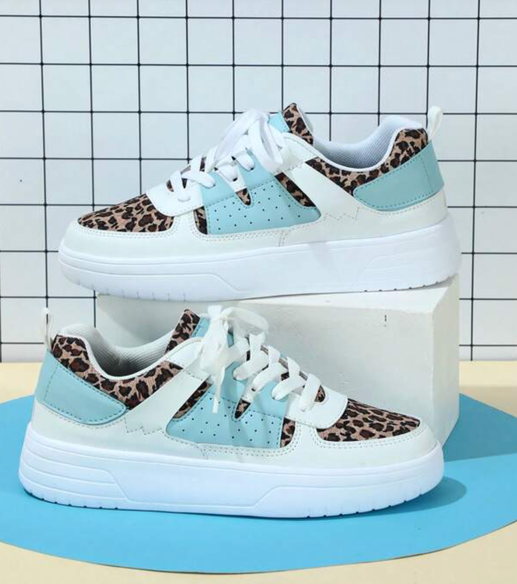 Damskie Eleganckie Sneakersy z Wysokiej Jakości Materiałów z Miękką Wkładką