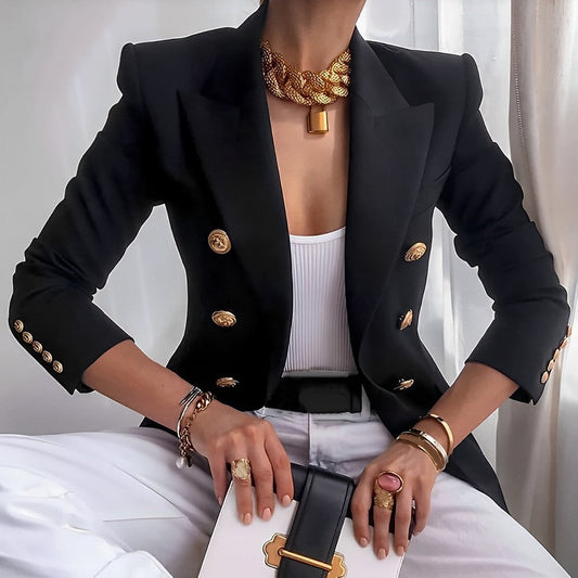 Damski Blazer z Guzikami