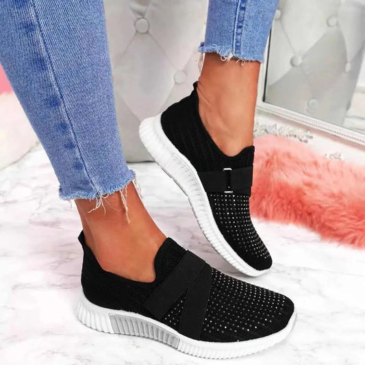 Damskie Buty z Regulowanym Zapięciem
