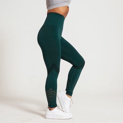 Damskie Leginsy Sportowe z Wysokim Stanem