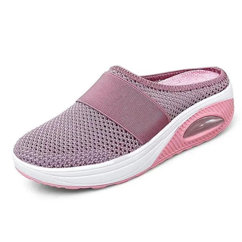 Damskie Buty z Przewiewną Siatką
