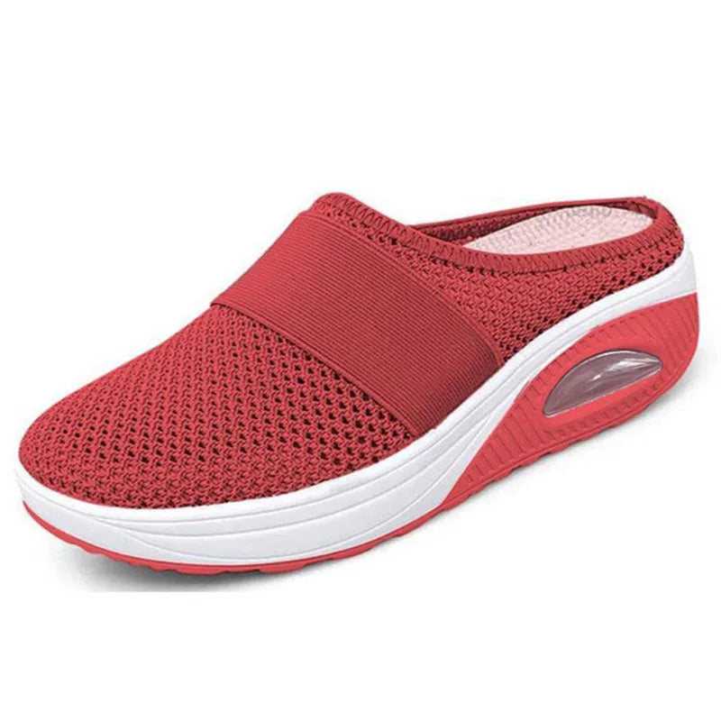 Damskie Buty z Przewiewną Siatką
