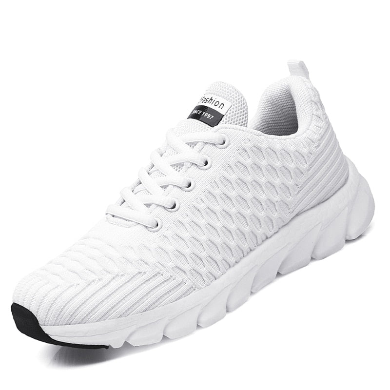 Variant image for Damskie Wygodne Oddychające Sneakersy z Gumową Podeszwą z Elastyczną Konstrukcją-8