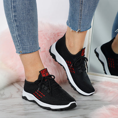 Męskie Wygodne Tekstylne Sneakersy Slip-On z Elastycznym Materiałem