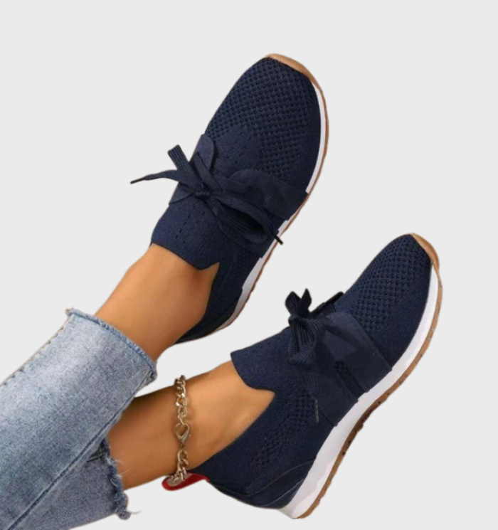 Variant image for Damskie Wygodne Oddychające Sneakersy z Siatki z Elastyczną Podeszwą-17
