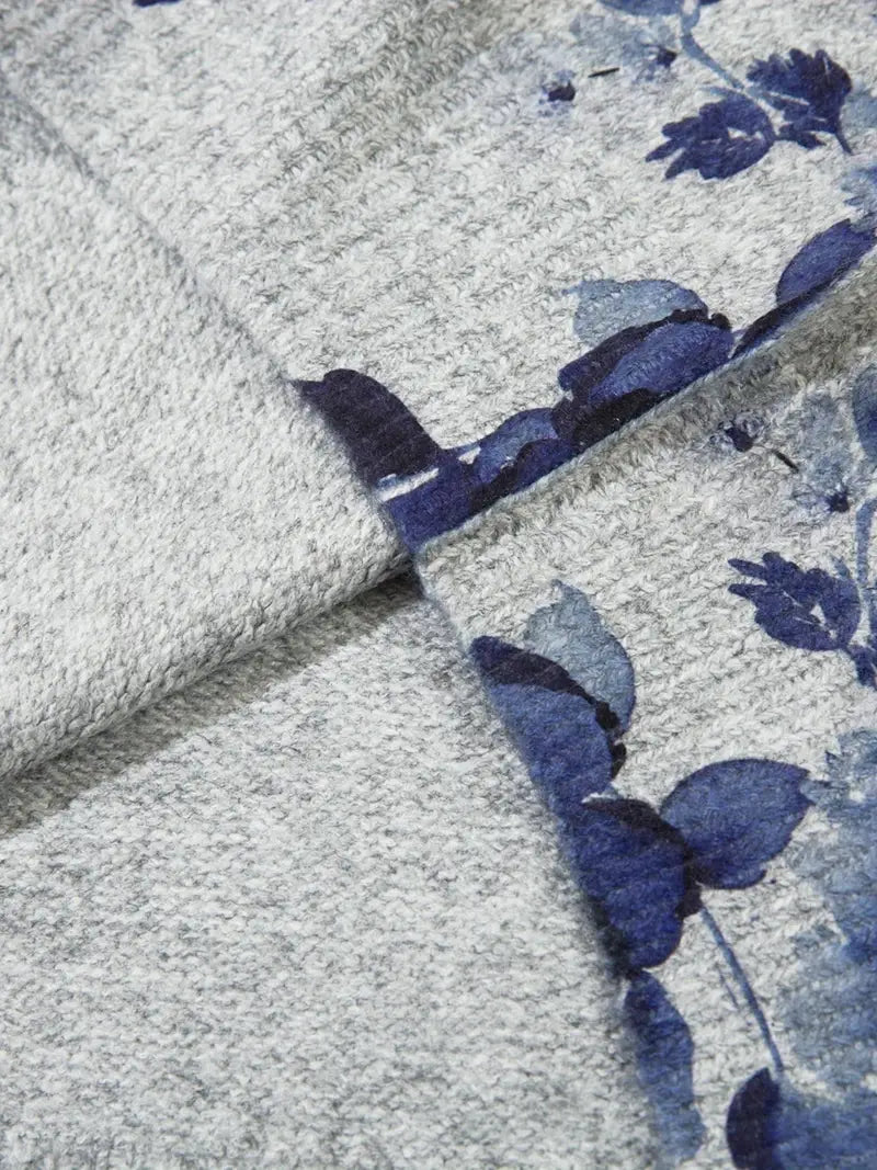 Kobieca Casual Bluza z Długim Rękawem i Okrągłym Dekoltem