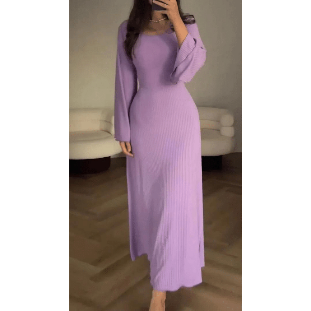 Kobieca Elegancka Sukienka Maxi z Wygodnym Fasonem na Wesele i Letnie Wyjścia