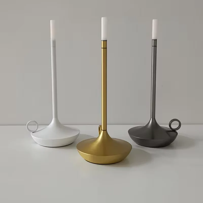 Lampa Stołowa Bezprzewodowa z Dotykowym Sterowaniem