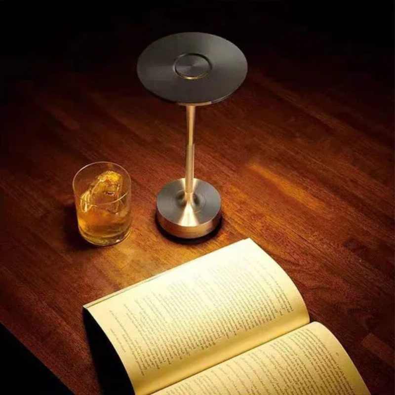 Lampa Stołowa Bezprzewodowa z Dotykowym Sterowaniem