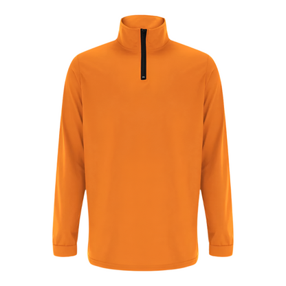 Casualowy Sweter z Kołnierzem Stojącym i Jednolitym Kolorem Męski | Idealny na Jesień/Zimę