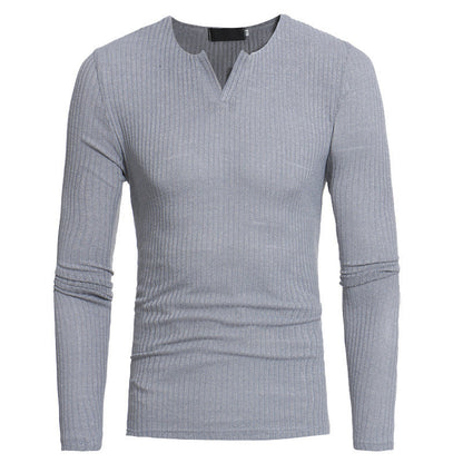 Variant image for Męski Elegancki Materiałowy Sweter z Długim Rękawem z Wysokiej Jakości Tkaniny-11