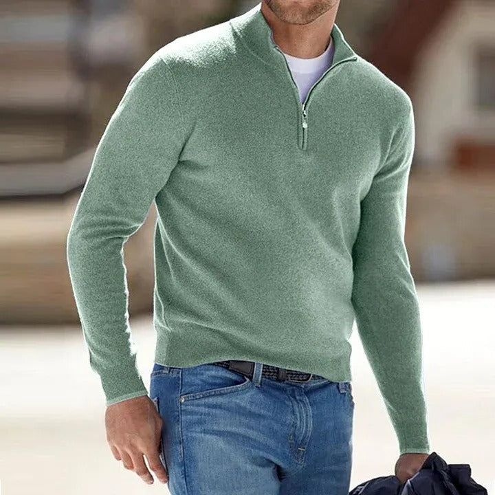Męski Długim Rękawem Sweter